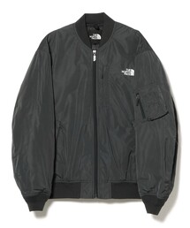 ALPINE ボンバージャケット 黒・灰色 ボンバージャケット」に該当するグレー/灰色系のファッション