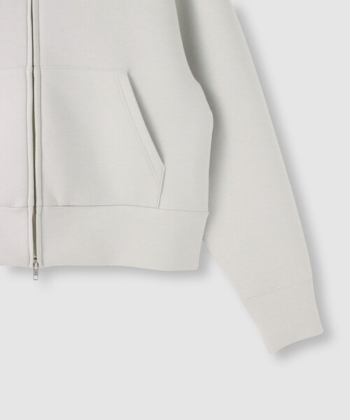 allureville(アルアバイル)の「◇エアクッションフーディー(パーカー・レディース・ライトグレー/チャコールグレー・2)」の5枚目の写真