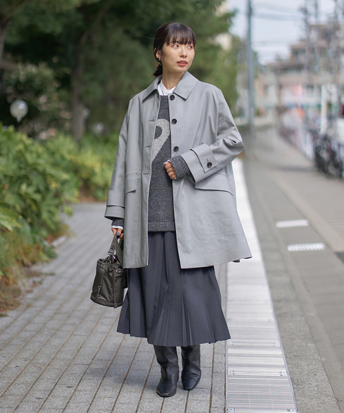 IENA（イエナ）の「MACKINTOSH/マッキントッシュ ANNAN BUCKET STUDS BAG バッグ A252SS1011BAPA（クラッチバッグ・レディース・カーキ・FREE）」の11枚目の写真