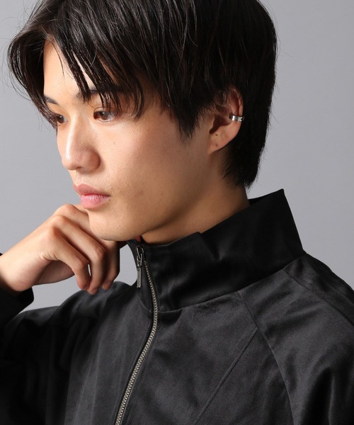 LAKOLE（ラコレ）の「ベロアハーフZIP / 603223（スウェット・メンズ・パープル/グレー/ブラック・MEDIUM/LARGE）」の16枚目の写真