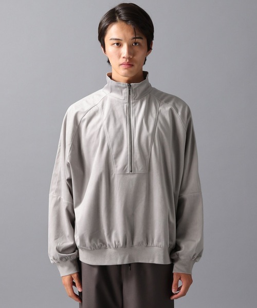 LAKOLE（ラコレ）の「ベロアハーフZIP / 603223（スウェット・メンズ・パープル/グレー/ブラック・MEDIUM/LARGE）」の11枚目の写真