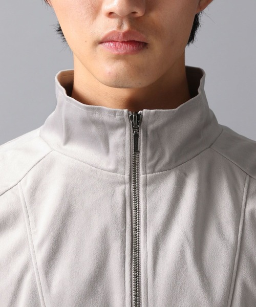 LAKOLE（ラコレ）の「ベロアハーフZIP / 603223（スウェット・メンズ・パープル/グレー/ブラック・MEDIUM/LARGE）」の14枚目の写真