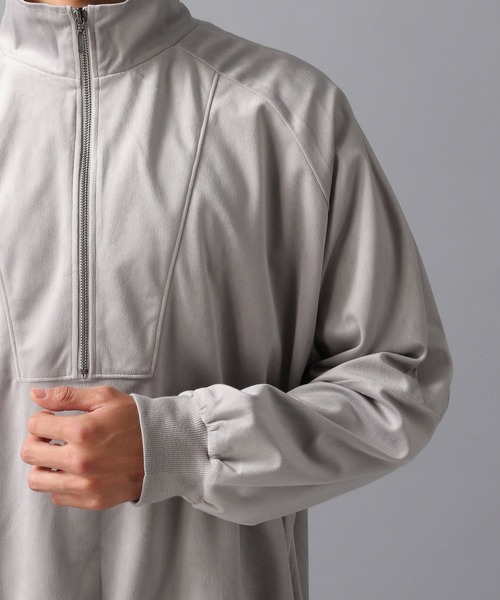 LAKOLE（ラコレ）の「ベロアハーフZIP / 603223（スウェット・メンズ・パープル/グレー/ブラック・MEDIUM/LARGE）」の15枚目の写真