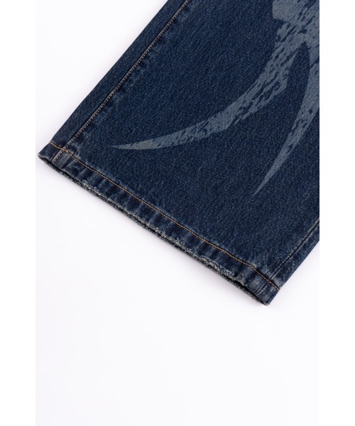 SUPPLIER（サプライヤー）の「バギーデニム｜Vintage Wash Tribal Double Knee Baggy Jeans｜SUPPLIER（デニムパンツ・メンズ・インディゴブルー/ブラック・SMALL/MEDIUM/LARGE/X-LARGE）」の18枚目の写真