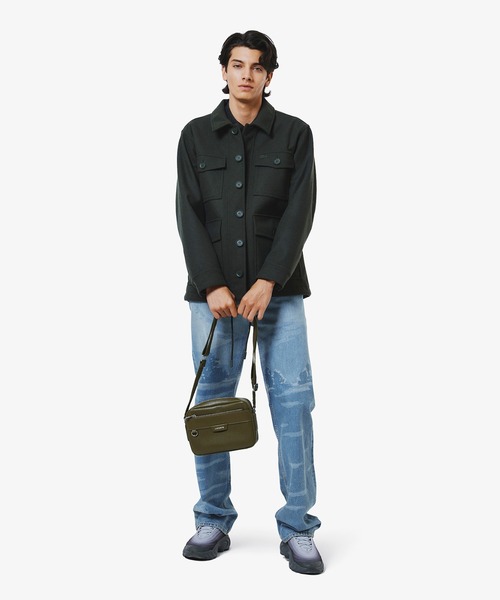 LACOSTE(ラコステ)の「防水 防風 ウールブレンド3レイヤージャケット(ブルゾン・メンズ・ブラック/グレー/チャコールグレー・46/48/50/52)」の20枚目の写真