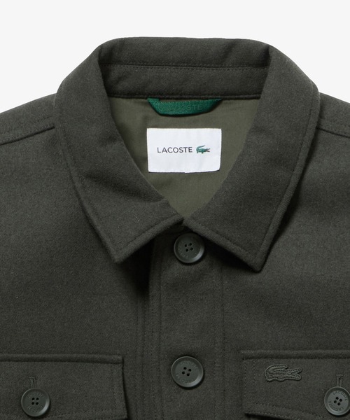 LACOSTE(ラコステ)の「防水 防風 ウールブレンド3レイヤージャケット(ブルゾン・メンズ・ブラック/グレー/チャコールグレー・46/48/50/52)」の22枚目の写真