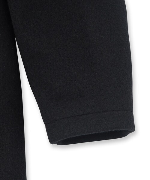 DRESSTERIOR（ドレステリア）の「【SUPER140’sウール】メルトン ステンカラーコート（ステンカラーコート・メンズ・ブラック・92/90/91）」の17枚目の写真