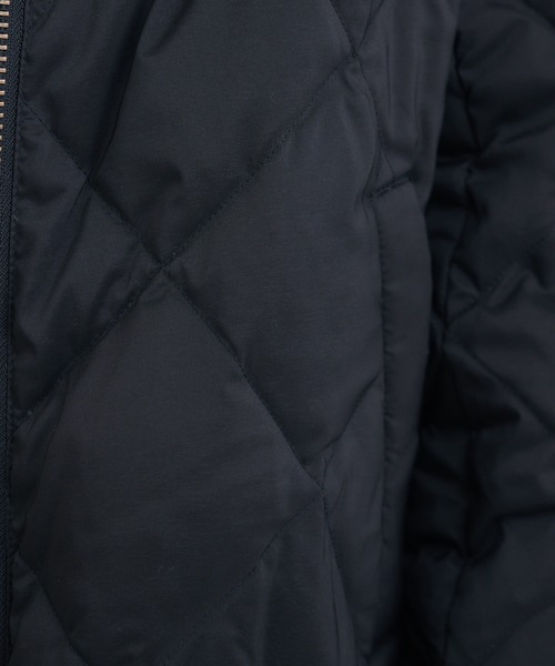 KATHARINE ROSS（キャサリンロス）の「【KATHARINE ROSS】【撥水/静電気防止/汚れ防止】衿リブキルトショートダウン（ダウンジャケット/コート・レディース・グレー/カーキ/ブラック・FREE）」の17枚目の写真