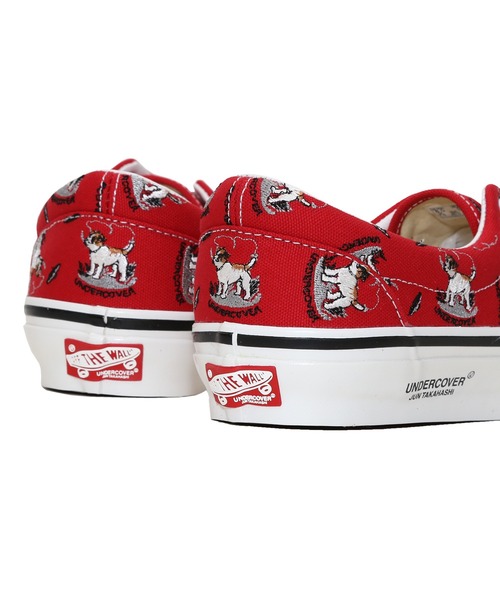 UNDERCOVER（アンダーカバー）の「UC2E9F03（スニーカー・メンズ・ホワイト/レッド・26cm/26.5cm/27cm/27.5cm/28cm/28.5cm/29cm）」の3枚目の写真