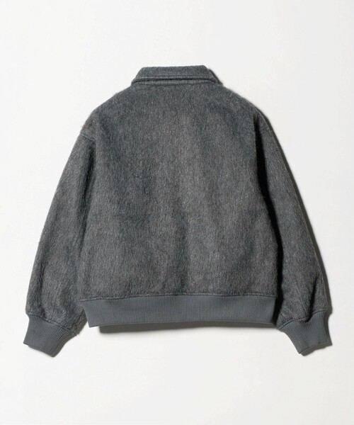 A DAY IN THE LIFE UNITED ARROWS（アデイインザライフユナイテッドアローズ）の「シャギー ジップブルゾン ＜A DAY IN THE LIFE＞（ブルゾン・レディース・ナチュラル/グレー系/ブラック・FREE）」の11枚目の写真