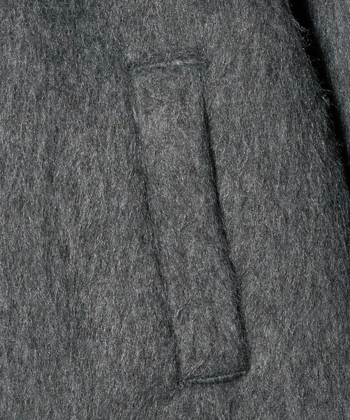 A DAY IN THE LIFE UNITED ARROWS（アデイインザライフユナイテッドアローズ）の「シャギー ジップブルゾン ＜A DAY IN THE LIFE＞（ブルゾン・レディース・ナチュラル/グレー系/ブラック・FREE）」の14枚目の写真