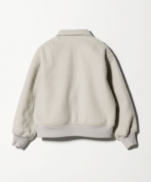 A DAY IN THE LIFE UNITED ARROWS（アデイインザライフユナイテッドアローズ）の「シャギー ジップブルゾン ＜A DAY IN THE LIFE＞（ブルゾン・レディース・ナチュラル/グレー系/ブラック・FREE）」の17枚目の写真