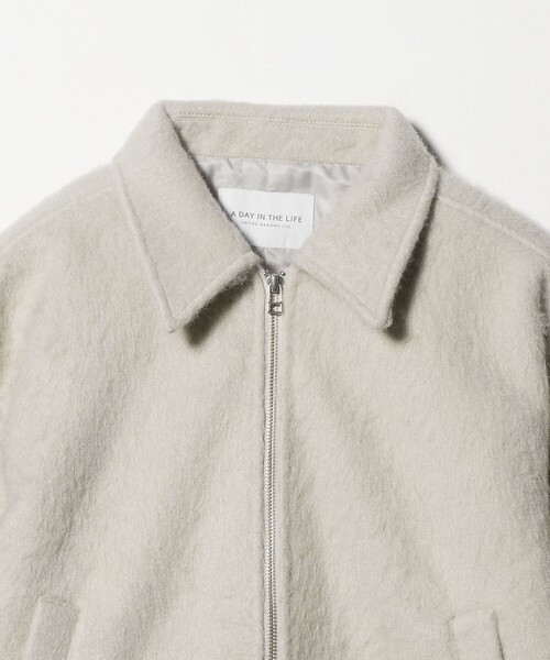 A DAY IN THE LIFE UNITED ARROWS（アデイインザライフユナイテッドアローズ）の「シャギー ジップブルゾン ＜A DAY IN THE LIFE＞（ブルゾン・レディース・ナチュラル/グレー系/ブラック・FREE）」の18枚目の写真