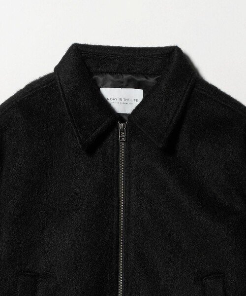 A DAY IN THE LIFE UNITED ARROWS（アデイインザライフユナイテッドアローズ）の「シャギー ジップブルゾン ＜A DAY IN THE LIFE＞（ブルゾン・レディース・ナチュラル/グレー系/ブラック・FREE）」の22枚目の写真