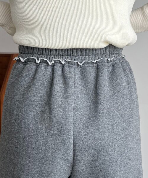 CAPRICIEUX LE'MAGE（カプリシューレマージュ）の「裏起毛スウェットパンツ（その他パンツ・レディース・ブラウン/グレー・36/38）」の14枚目の写真