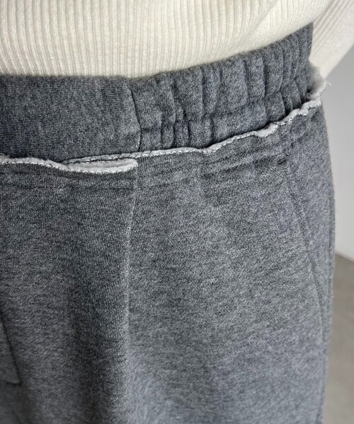 CAPRICIEUX LE'MAGE（カプリシューレマージュ）の「裏起毛スウェットパンツ（その他パンツ・レディース・ブラウン/グレー・36/38）」の16枚目の写真