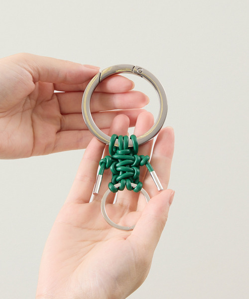 ITTI イッチ / CRISTY KNOTMAN RING ノットマンリング 牛革キーリング