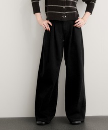 【GUESS(ゲス)】PLEATED EXTRA WIDE LEG