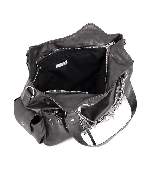 GYDA（ジェイダ）の「【WEB限定商品】GYDA (ジェイダ)GYDAリバーシブル2WAYトートバッグ ショルダーバッグ GY-B338 クロスシリーズ（トートバッグ・レディース・ブラック/グレー・FREE）」の19枚目の写真