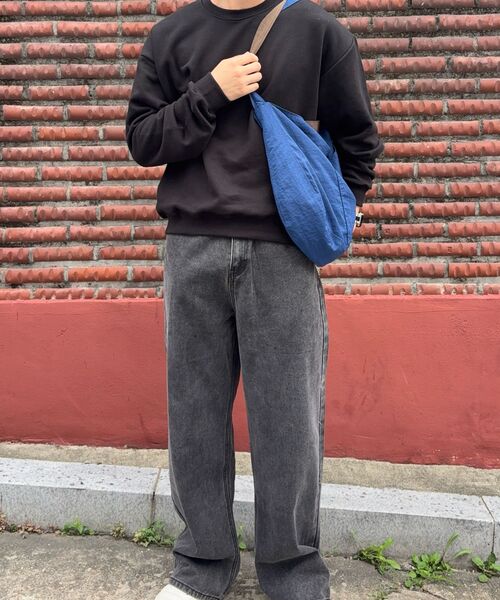 UNDEROFF(アンダーオフ)の「セミクロップスウェットブラック(スウェット・メンズ・ブラック・MEDIUM/LARGE/X-LARGE)」の4枚目の写真