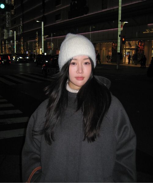 TYPESERVICE（タイプサービス）の「Hooded Half Coat [Charcoal]（ダッフルコート・レディース・その他・FREE）」の6枚目の写真