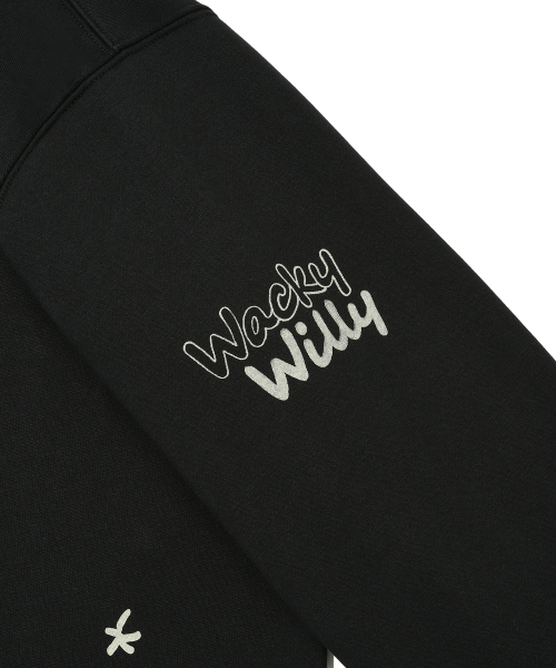 Wacky WiLLy（ワッキーウィリー）の「スプレイグラフィックフードスウェットブラック（パーカー・レディース・その他・SMALL/MEDIUM/LARGE/X-LARGE）」の8枚目の写真