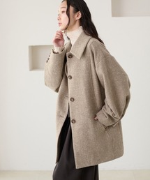 apres jour clair(アプレジュールクレア)の【apres jour clair】ステンカラーミドルコート(ステンカラーコート)