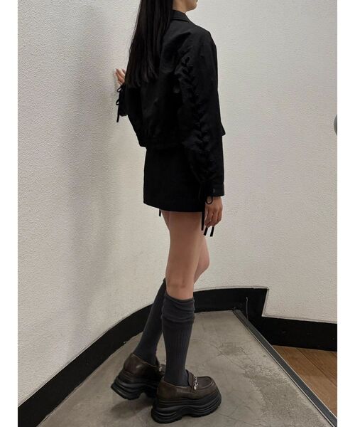 EMODA(エモダ)の「ハートチェーンローファー(ローファー・レディース・ブラック/ブラウン・SMALL/MEDIUM/LARGE)」の8枚目の写真