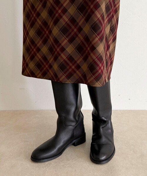 fredy emue（フレディエミュ）の「チェックミディスカート（スカート・レディース・ブラウン系その他/グリーン系その他/ブルー系その他・38）」の20枚目の写真