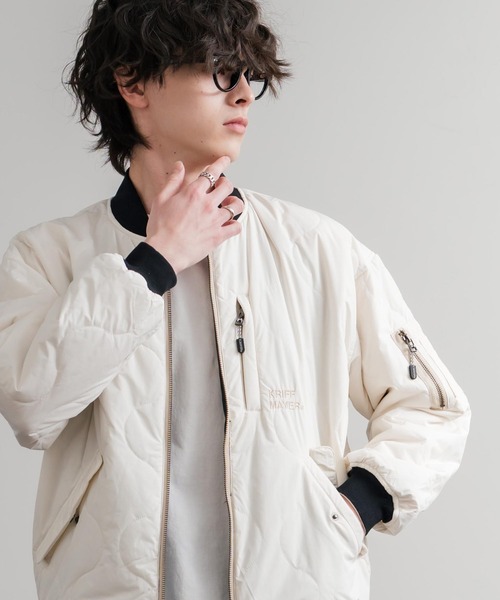 KRIFF MAYER クリフメイヤー スーベニア刺繍ひっくりスカジャン