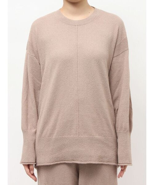 Ungrid（アングリッド）の「ミニループヤーンルーズニット（ニット/セーター・レディース・ブラウン/アイボリー・FREE）」の18枚目の写真