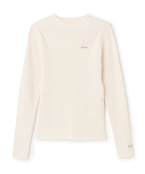 pom ponette junior（ポンポネットジュニア）の「【GOOD PRICE】【130cmあり】プチハイネックプルオーバー（Tシャツ/カットソー・キッズ・オフホワイト/カラフル/レッド/ブラック・L:160cm/130cm/M:150cm/S:140cm）」の3枚目の写真