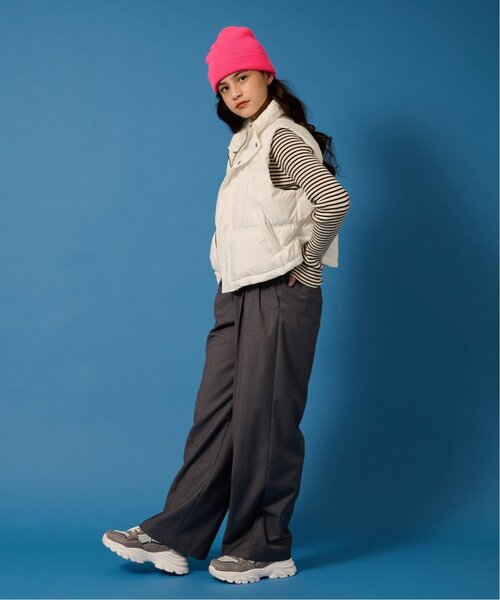 pom ponette junior（ポンポネットジュニア）の「【GOOD PRICE】【130cmあり】プチハイネックプルオーバー（Tシャツ/カットソー・キッズ・オフホワイト/カラフル/レッド/ブラック・L:160cm/130cm/M:150cm/S:140cm）」の15枚目の写真