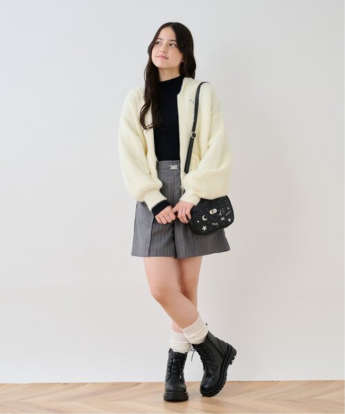 pom ponette junior（ポンポネットジュニア）の「【GOOD PRICE】【130cmあり】プチハイネックプルオーバー（Tシャツ/カットソー・キッズ・オフホワイト/カラフル/レッド/ブラック・L:160cm/130cm/M:150cm/S:140cm）」の20枚目の写真