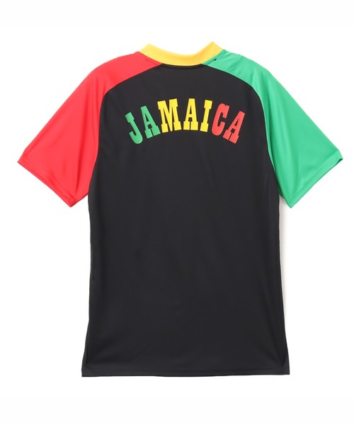 adidas(アディダス)の「adidas JAMAICA 26 X BOB MARLEY AWAY PRE MATCH JERSEY / アディダス ジャマイカ26 × ボブマーリー アウェイ プレマッチ ジャージ(ジャージ・メンズ・ブラック・L/S/XXL/XL/M)」の9枚目の写真