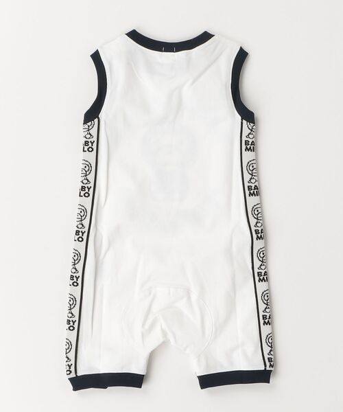 A BATHING APE(アベイシングエイプ)の「BABY MILO LINE TAPE ROMPERS(ロンパース・キッズ・ネイビー/ホワイト・70/80)」の7枚目の写真