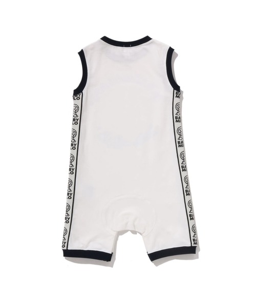 A BATHING APE(アベイシングエイプ)の「BABY MILO LINE TAPE ROMPERS(ロンパース・キッズ・ネイビー/ホワイト・70/80)」の8枚目の写真