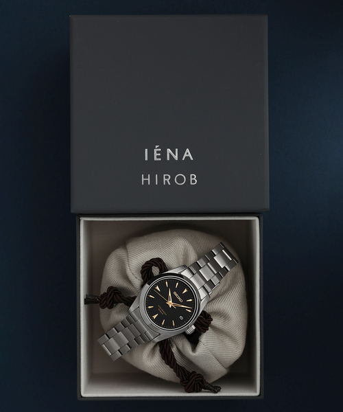 hirao　11/27 発送 追加》SEIKO Exclusive IENA x HIROB Black 別注（アナログ腕時計