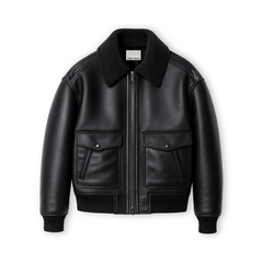 markaware/marka】シープレザー / レザーフライトジャケット