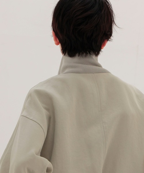 DRESSLAVE(ドレスレイブ)の「nylon short blouson(ナイロンショートブルゾン)(ブルゾン・レディース・カーキ/ホワイト・38)」の11枚目の写真