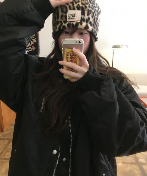 SCHISM INDUCING（スキズムインデューシング）の「ZIP BOMBER BLACK（ブルゾン・レディース・その他・MEDIUM/LARGE）」の4枚目の写真