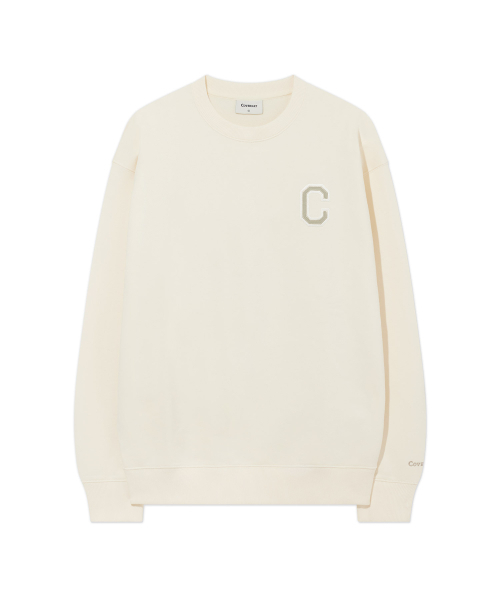 COVERNAT(カバーナット)の「Cロゴ スウェット アイボリー(スウェット・レディース・その他・LARGE/X-LARGE/X-SMALL/SMALL/MEDIUM/XX-LARGE)」の2枚目の写真