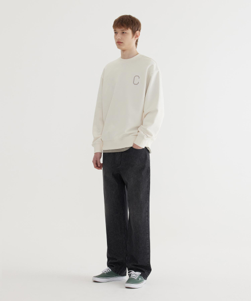 COVERNAT(カバーナット)の「Cロゴ スウェット アイボリー(スウェット・レディース・その他・LARGE/X-LARGE/X-SMALL/SMALL/MEDIUM/XX-LARGE)」の5枚目の写真