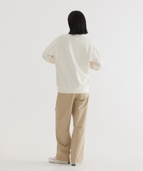 COVERNAT(カバーナット)の「Cロゴ スウェット アイボリー(スウェット・レディース・その他・LARGE/X-LARGE/X-SMALL/SMALL/MEDIUM/XX-LARGE)」の11枚目の写真