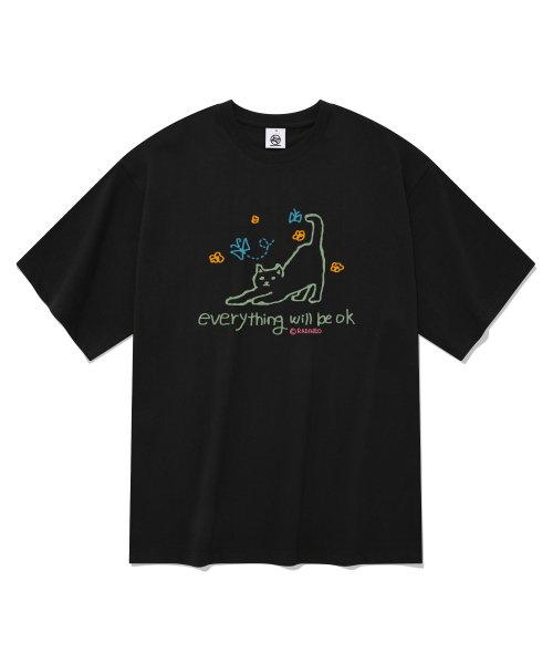 RADINEO(ラディネオ)の「オーケー 半袖Tシャツ ブラック(Tシャツ/カットソー・メンズ・その他・SMALL/MEDIUM/LARGE/X-LARGE)」の1枚目の写真