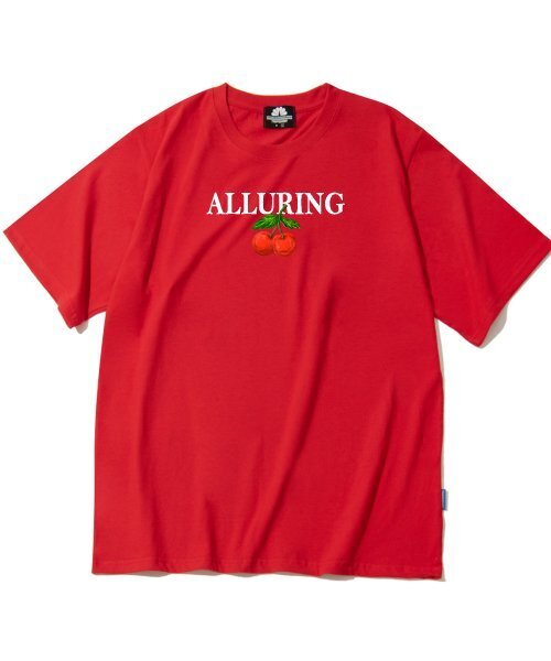 TRIPSHION(トリップション)の「ALLURIG チェリーグラフィックTシャツ - レッド(Tシャツ/カットソー・メンズ・その他・LARGE/MEDIUM/X-LARGE)」の1枚目の写真