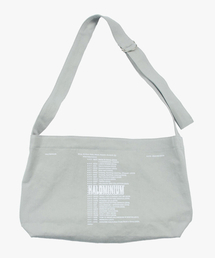 HALOMINIUM（ハロミニウムー）の「イージーコットンバッグ / グレー（メッセンジャーバッグ）」