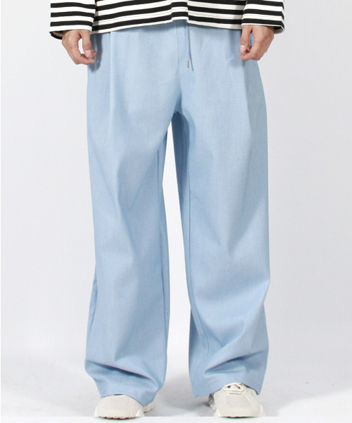 DEMARC（ドゥマーク）の「M VINTAGE DENIM WIDE PANTS LIGHT BLUE（スラックス・メンズ・その他・LARGE/MEDIUM）」の3枚目の写真