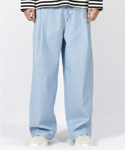 DEMARC（ドゥマーク）の「M VINTAGE DENIM WIDE PANTS LIGHT BLUE（スラックス・メンズ・その他・LARGE/MEDIUM）」の4枚目の写真