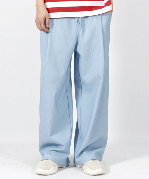 DEMARC（ドゥマーク）の「M VINTAGE DENIM WIDE PANTS LIGHT BLUE（スラックス・メンズ・その他・LARGE/MEDIUM）」の6枚目の写真